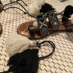 Sam Edelman, size 6, sandal, leather